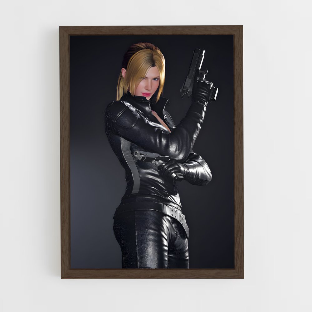 Poster Nina williams – affiche Tekken (vue 5)